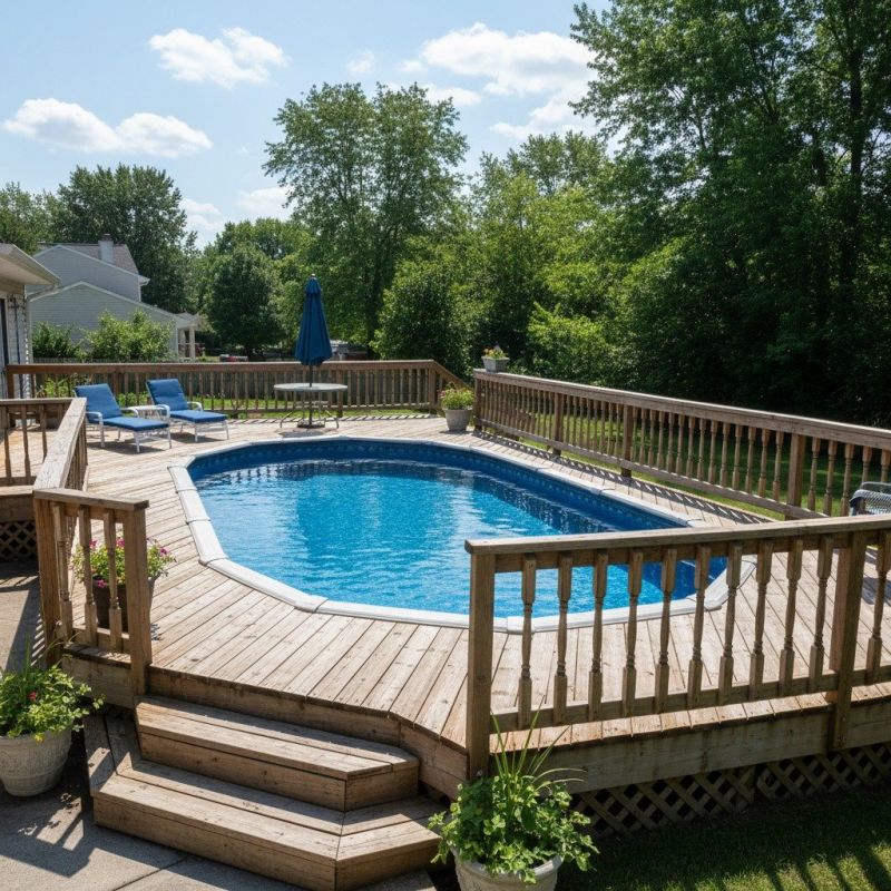 Pool Deck Installation